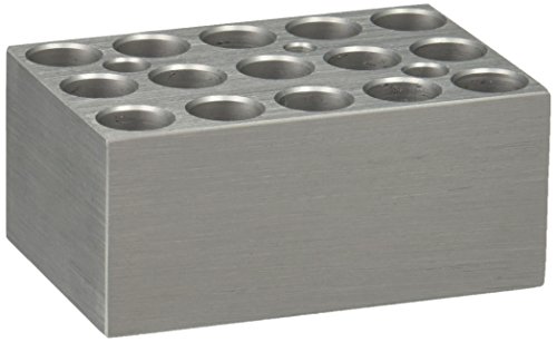 Benchmark Scientific BSH100-1520 Block 15 mL x 1.5 mL or 2.0 mL Centrifuge Tubes Conical product thumbnail 2