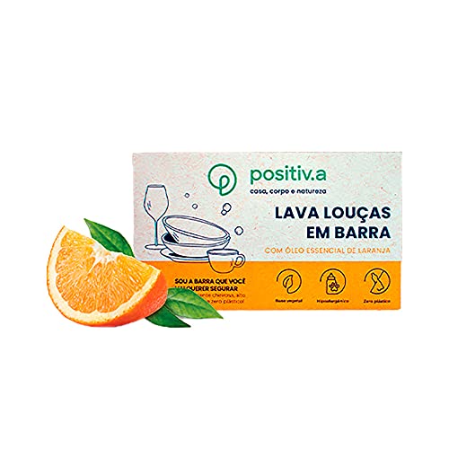 Sabão em Barra com Óleo Essencial de Laranja Positiva 100g