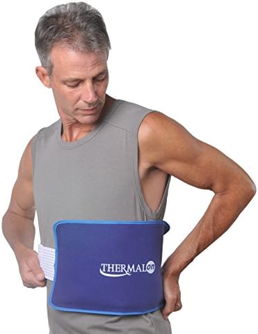 Miniatura 4 de Thermalon Envoltura de terapia de frío y calor de primeros auxilios, grande, 9 x 16 pulgadas