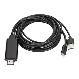 Câble 4K Type C vers, Câble D'écran de Synchronisation Léger pour Téléphones Mobiles vers HDTV, Alliage D'aluminium, 1,8 M