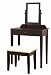 Frenchi Furniture Wood 3 Pc Vanity Set