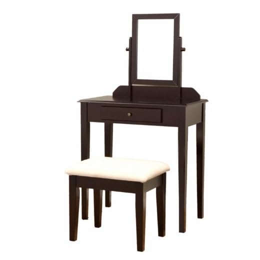 Frenchi Furniture Wood 3 Pc Vanity Set