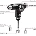Merkapa Ratchet Skateboard T Tools All in One Tool (Black)