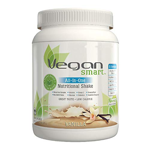 Vegansmart Plant Based Vegan Protein Powder by Naturade, All-In-One Nutritional Shake - Vanilla