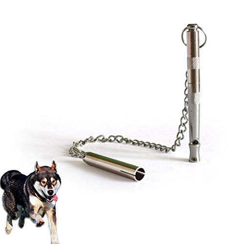 Apito para cães POPETPOP para parar de latir controle de frequência ajustável, ferramenta de treinam