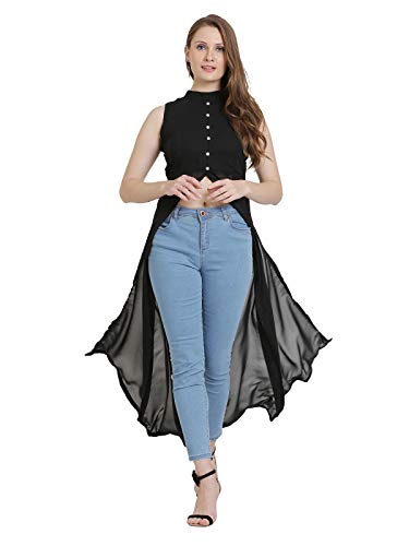 Image of Women's Maxi Knee-Long Dress(Black)