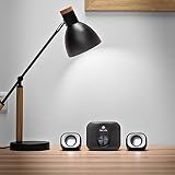 NGS Comet 2.1. - Mini Multimedialny głośnik stereo do PC z subwooferem, zasilany USB i wejściem pomocniczym 3,5 mm, moc 20 W, Plug & Play