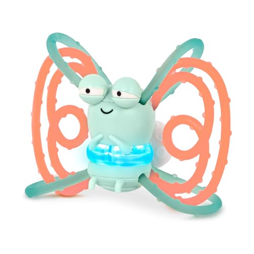 B. toys – Sensory Teether – Glowing Firefly Toy – Light-up Baby Toys – Interactive Teething Toy for Babies – 3+ Years Months – Spark Buddy by B. toys - Used condition - US$10.40