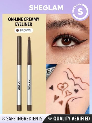 SHEGLAM On-Line Delineador Gel Mate Resistente al Agua miniatura 4