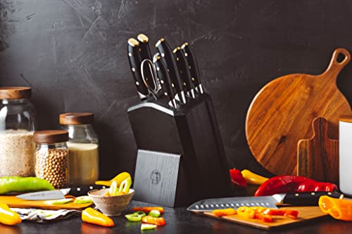 Schmidt-Brothers-Black-Brass-15-Piece-Kitchen-Knife-Set-High-Carbon-German-Stainless-Steel-Cutlery-Clear-Acrylic-Magnetic-Knife-Block-Set