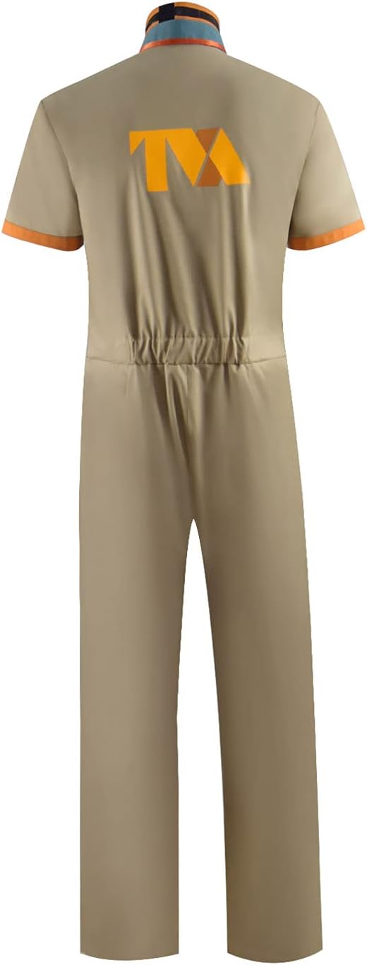 Men's Loki Laufeyson Prison Jumpsuit Cosplay Costume - Women Loki Odinson Uniform Outfits - Halloween Suit (Small) - Image 3