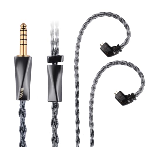 FAAEAL Cz AbvO[hP[u QDC/S/Cst 4.4mm 4Xgh OCC Add OFCVo[bL Litz HiFiwbhzC KZ Castor ZSN PRO D-Fi AS24 PR3 Krila ZVX 