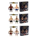 UFC 4.5-Inch Articulated Action Figures Legendary Fights 2-Pack Mystery Assortment – Includes 2 Fighters, Accessories and Championship Belt | Official UFC Collectible by PMI – Random 1 of 3