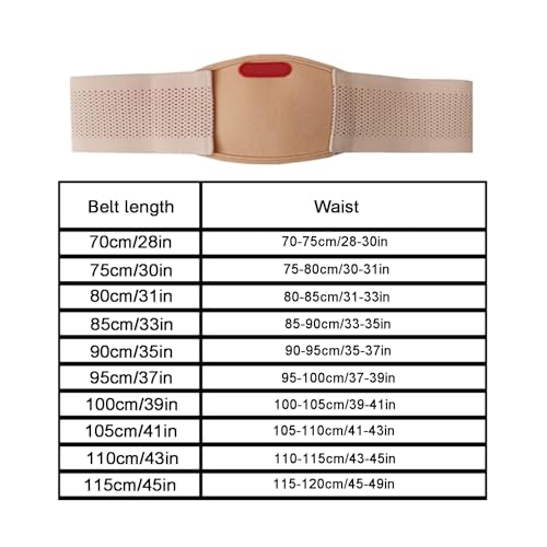 Faja para Hernia Umbilical para Hombre, con 3 Almohadillas y Diseño Delgado miniatura 2