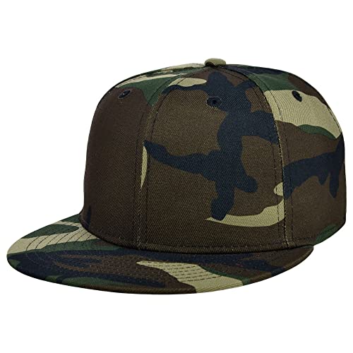 Image of Lids Blank Premium Full Court w /Colored Under Visor Fitted Cap