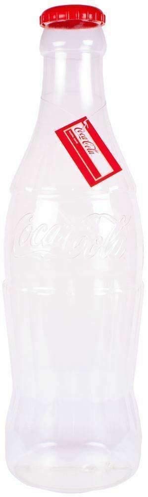 PLASTIC MONEY BOTTLE/BOX - Official Licensed Coke/Coca-Cola Product, Approx 60cm - Ideal for savings, fundraising and collectors!