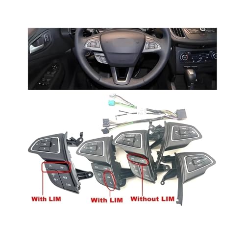 Bouton commande volant Ford Focus MK3 avec LIM : régulateur et bluetooth