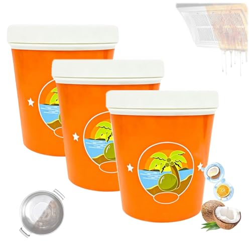 Pâte de nettoyage et de polissage à l'huile de noix de coco multi-usages – Dégraissant robuste pour cuisinière, four, acier inoxydable, avec éponge de nettoyage, sûr et doux (3PCS)
