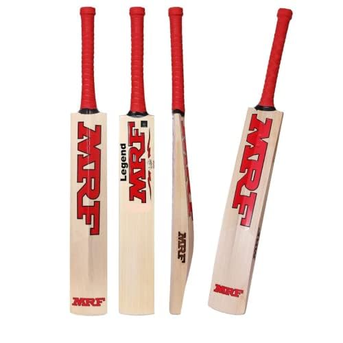 SRM Sports Kashmir Willow Handcrafted Cricket Bat Winner and Play with Hard & Soft Tennis Ball