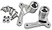 NHX RC Aluminum Rear Rocker Arm (2) for 1/10 Traxxas E-Revo 2.0 -Silver