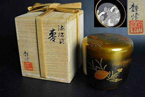 Ｓ６９８　喰篭　『輪島塗』『塗師　静峰作』　共箱　茶道具　菓子器 S698 喰篭 『輪島塗』『塗師 静峰作』 共箱 茶道具 菓子器