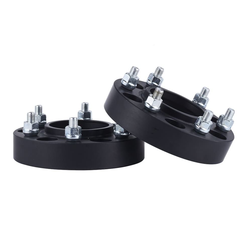 Joints Moyeu Roue Élargis 2 Pièces PCD 6x139.7 M12x1.5 Adaptateur D'entretoise De Roue Hubcentrique Alésage Central 93.1MM Moyeu Centré 6 Pattes