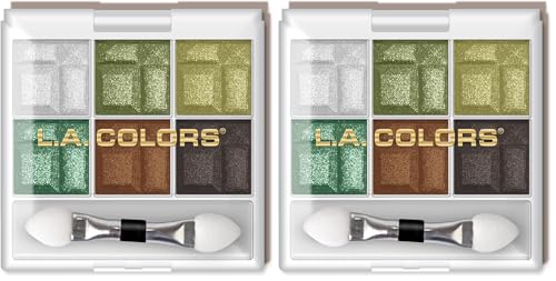 Image of L.A. COLORS 6 Color Eyeshadow, Charming CES462 (Pack of 2)