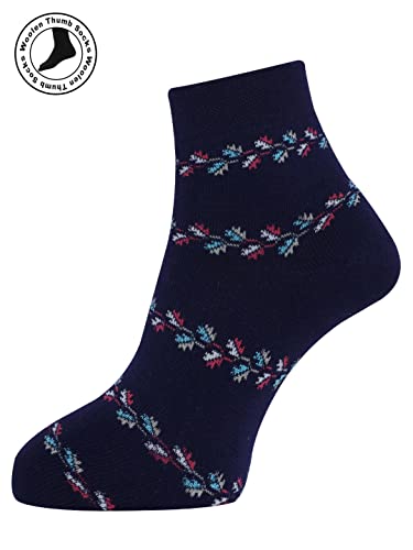 Image of Dollar Ankle Length Socks For Women (Pack of -3) In Assorted Color