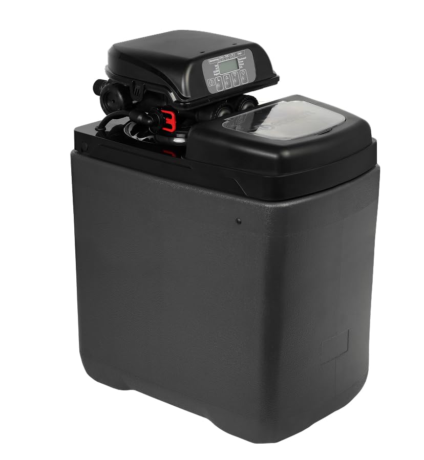 Ecosoft Pink 150 water softener | descalcificador compacto para agua dura | válvula digital volumétrica de bajo consumo | instalación bajo fregadero | protección contra cal