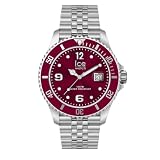 ICE steel - Burgundy silver - 5 links - 34mm - 3H