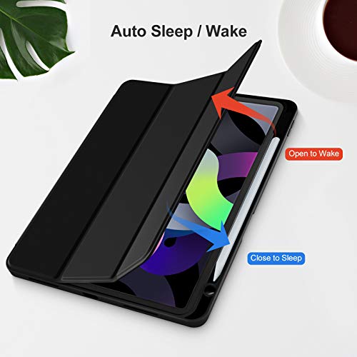 Image of Akkerds for iPad Air 11 Inch Case M4 /M3 /M2, Air 5th /4th Gen 10.9, Black