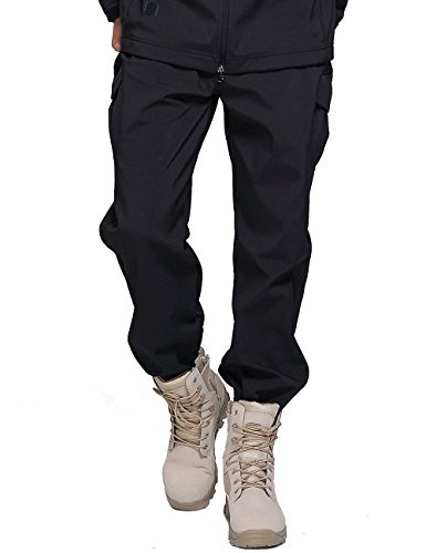 YFNT Táctico Militar Pantalones Softshell Hombres Impermeable Al Aire Libre Pantalón Cover