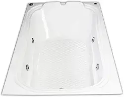 Banheira Hidromassagem Dupla 170cmx110cmx40cm 220v Gold Line Ouro Fino Sem Aquecedor