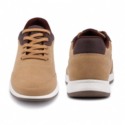 Image of Centrino Sneakers for Men | Lightweight Casual Shoes for Men Stylish | Breathable Mesh Walking Shoes | Cushioned Insole Comfortable Shoe for Man | Durable Sole Footwear|Trendy Lace-Up Shoes for College, Parties & Daily Use (9623)