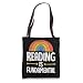 Reading Is Fundamental Rainbow Funny Fun Book Read Literary Tote Bag