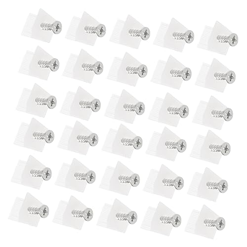 Mipcase 100 Piezas Soporte de Refuerzo para Cuñas de Reparación de Muebles con Ángulo para Estantes y Instalación y Duradera