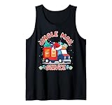 Briefträger Jingle Mail Service Lustiges Weihnachten Tank Top