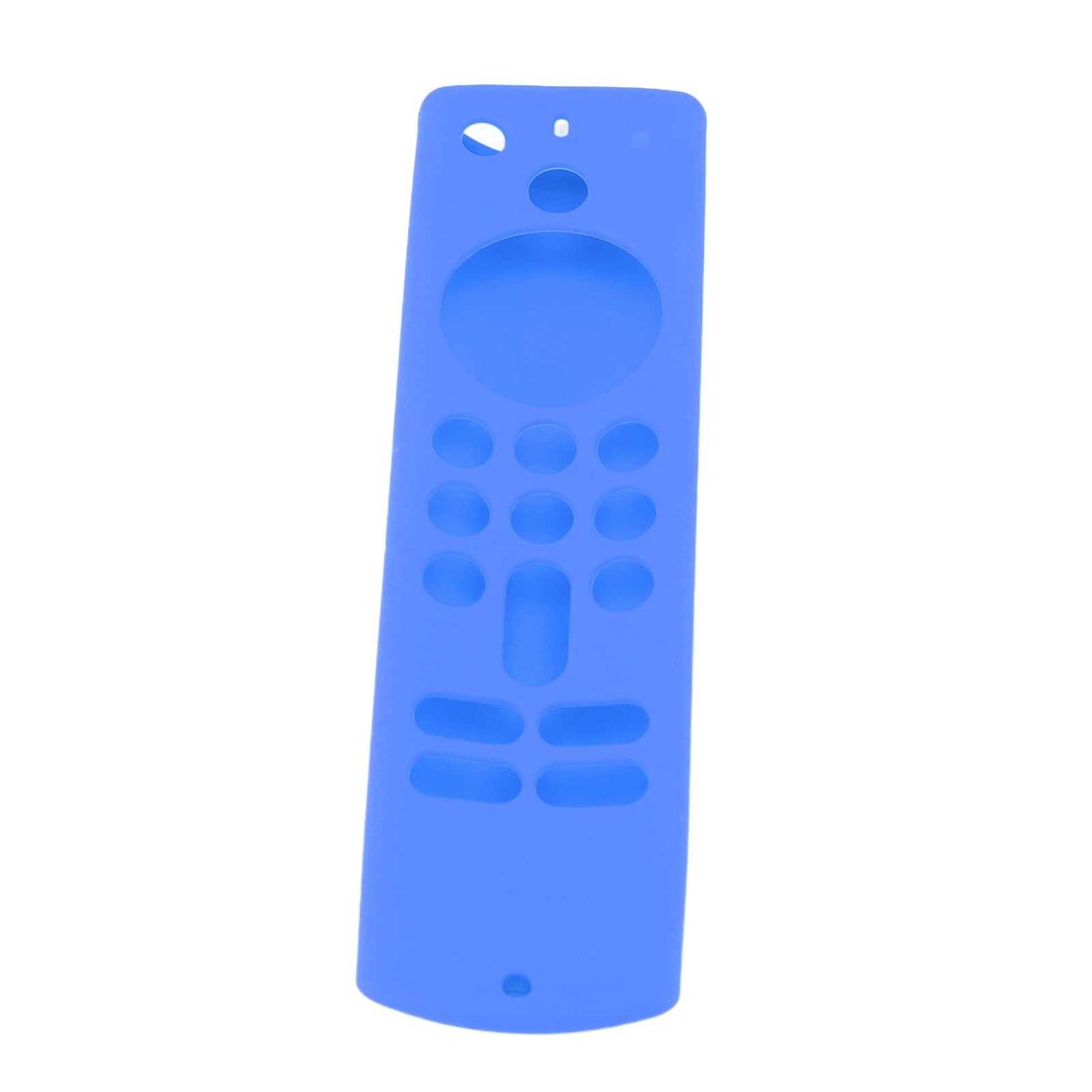Funda Protectora de Silicona Suave para Mando a Distancia TV Stick, Antideslizante con Cordón, Recortes Precisos, Ligera, 3.ª Generación (Blue)