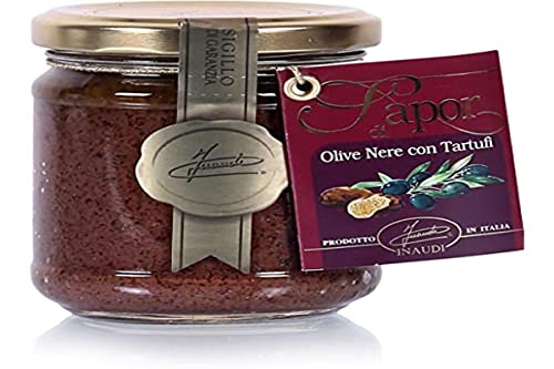 INAUDI - Crème d'olives noires à la truffe Sapor - 180gr Cover