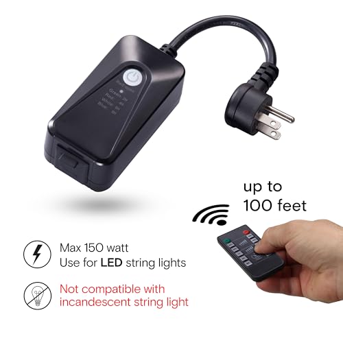 Brightech AMB-DMR Smart Dimmer Plug For Led Outdoor String Lights thumb #1