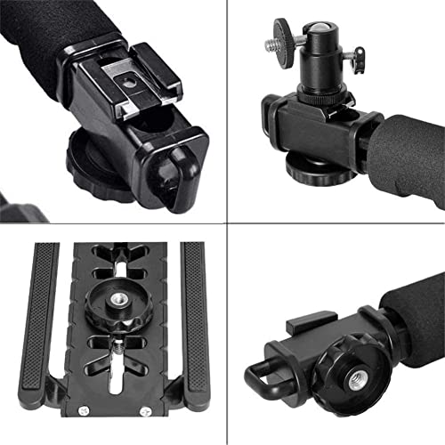 Image of Scizor Stabilizer U-Grip C-Shape Hand Grip Holder Camera Mount Handheld Bracket Rig Microphone Phone Holder for Smartphone Camera Vlogging Video Recording