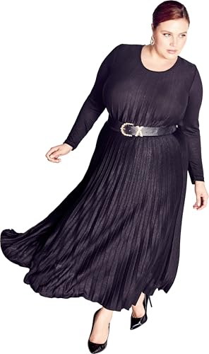 Women's Plus Size Knit Pleat Skirt