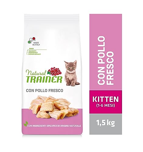 Natural Trainer Daily Nutrition Kitten & Young con Pollo Fresco