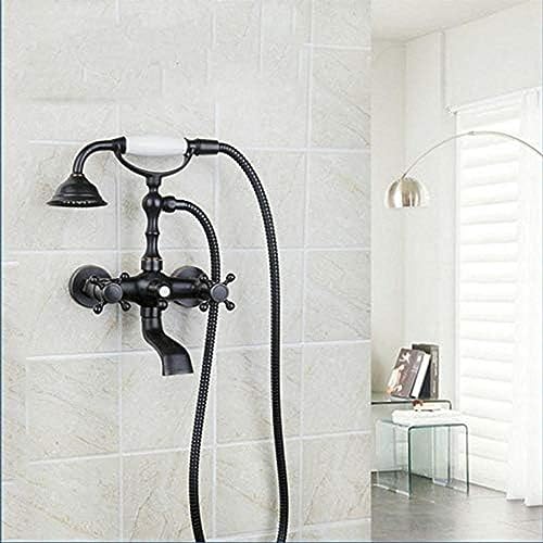 Robinet de douche en bronze pour créer une ambiance spa rétro à la maison
