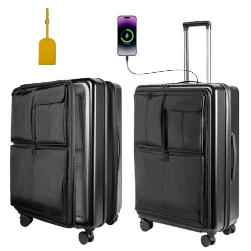 24 Inch Hybrid Travel Suitcase