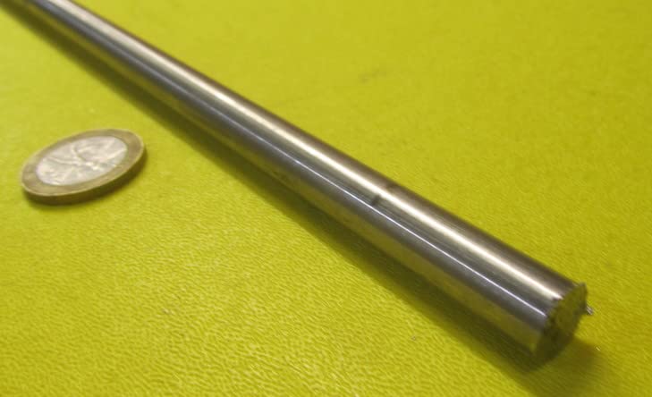 303 Stainless Steel Round Rod .375" Diameter x 6 Foot Length 1 Piece