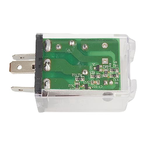 Relé intermitente electrónico DC 12V de 3 pines para indicador de giro automático 4