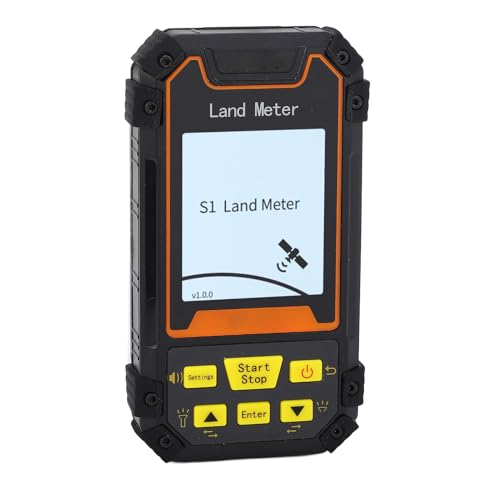 ACOGEDO Medidor Topográfico de Mano de 2,4 Pulgadas con Pantalla en Blanco y Negro GPS GNSS Land Tester para Medición de Distancia y área de Tierras de Cultivo