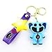 GUCHOICE Smiling Critters Keychains, Catnap Dogday Character Cartoon Keychains, Purse Backpack Handbag Charms for Boys and Girls (Bubba Bubbaphant + CraftyCorn)