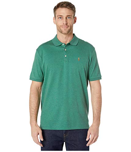 Polo Ralph Lauren Classic Fit Soft Touch Polo Green LG at Amazon